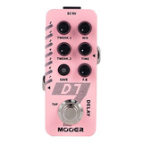 Pedal 6 Tipos Delay E Looper D7 Trail On Profissional Rosa
