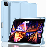Funda Para iPad Pro De 11 2022 Con Portalapices - Sky Blue
