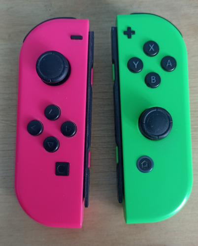 Joycons Nintendo Switch Splatoon 2