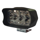 Faro Auxiliar Rectangular 8 Led Moto Auto Camioneta - Xp