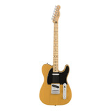 Guitarra Eléctrica Fender Standard Telecaster De Aliso Butterscotch Blonde Con Diapasón De Arce