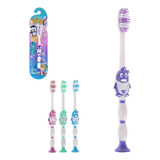 Kit 12 Escova Dental Infantil 3d Pinguim (cerdas Macia) Cor Cores Variadas