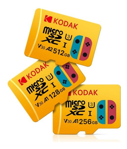 Cartão De Memória Kodak | 256gb | V30 Classe 10 | 70/100mb/s