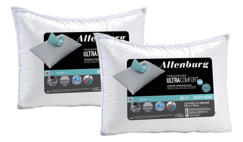Travesseiro Altenburg Ultracomfort 2 Peças