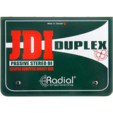 Caja Directa Radial Jdi Duplex Mk4 Estéreo