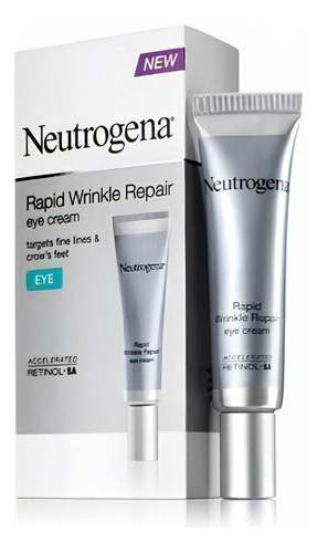 Crema Eye Cream Neutrogena Rapid Wrinkle Repair Para Piel Normal De 14ml