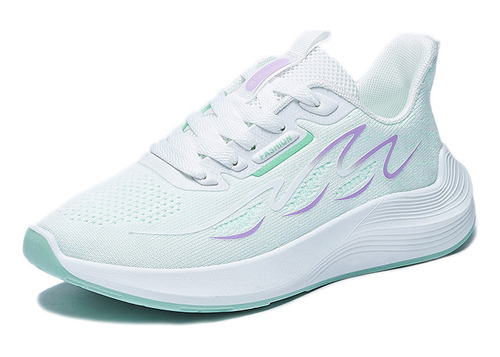 Tenis Air M607 Knit Para Correr Mujer Originales Blancos