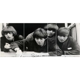 Cuadro Políptico The Beatles En Balcon N° 6109