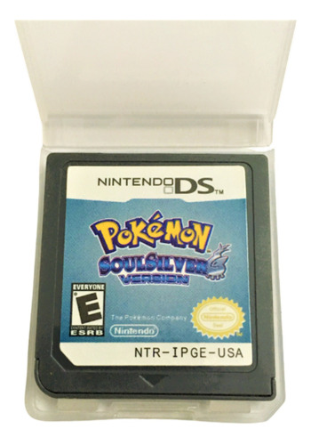 Pokémon Soul Silver Version Nintendo Ds 3 Ds Novo + Garantia
