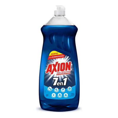 Lavatrastes 7-1 Líquido 900mL Axion Blue | MercadoLibre