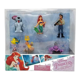 Ariel Juego De 7 Figuras Sirenita Disney Princesa Original