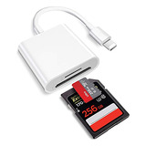 2 In 1 Lightning To Sd Card Reader For iPhone, [ Mfi Ce