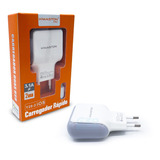 Carregador 2 Usb Carga Rápida H'maston  3.1a Ios