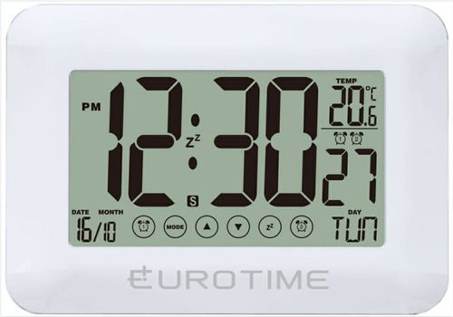 Reloj De Pared Eurotime 77/3061.01 Temperatura Touch Screen