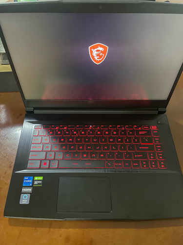 Laptop Msi Gv15 Core I5 8 Gb Ram Gtx 1650 Gddr6 Seminueva