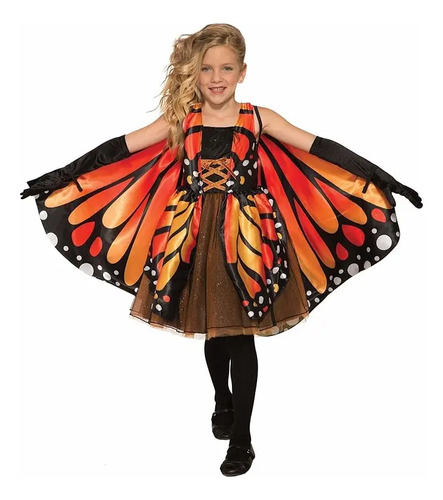 Disfraz De Mariposa Monarca Primavera Para Niñas Envio Gratis A