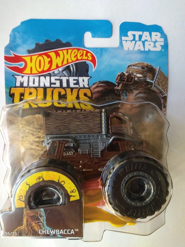 Hot Wheels Star Wars Chewbacca Monster Trucks B50
