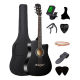 Guitarra Acústica De 6 Cuerdas,fundas Y Guitarra Accesorios