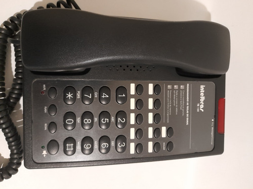 Telefone Intelbrás Te 100 Com Fio - Terminal Executivo