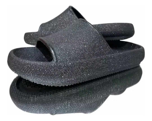 Ojotas Gomones Chunas Chanclas De Goma Metalizadas Nuevas