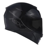 Combo Capacete Axxis/asx Eagle Mono Gloss Preto Brilhante 