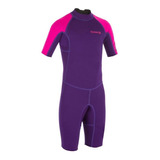 Traje Surf Tipo Bóxer 100 Neopreno 1.5 Mm Niños Antiirritaci