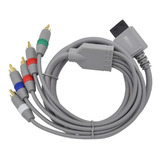 Cable Audio Y Video Av Componente Hd  Wii Y Wii U