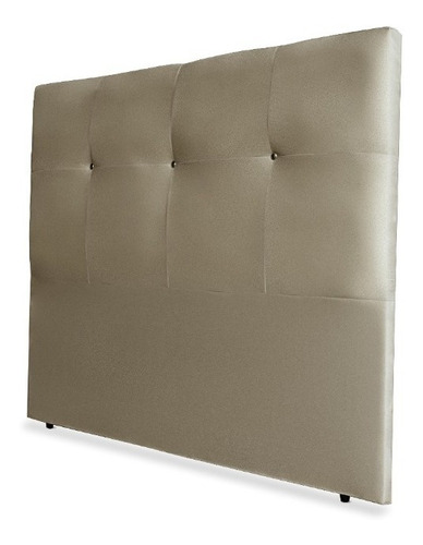 Cabeceira Cama Sofia Solteiro 90cm X 106cm Suede Nude