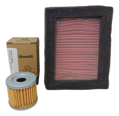 Filtro De Aire Y Aceite Benelli 180s / Pro 