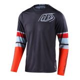 Jersey Moto Gp Air Warped Charcoal / Orange Tld Original