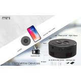 Mini Proyector Portátil Hd 1500 Lúmenes Usb Celular Mesma Te Color Negro