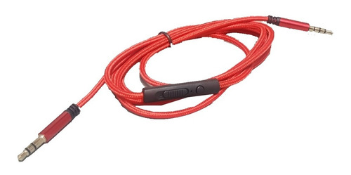 Cable Auxiliar 3.5m Microfono Reforzado Repuesto Microcentro