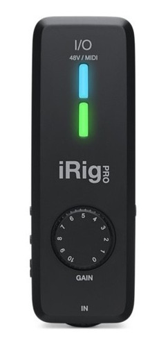 Interface Irig Pro I/o + Nota Fiscal E Garantia