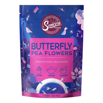 Suncore Foods Flores De Guisante Mariposa Secas Suncore 28 G