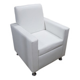 Sillon Minimalista Individual Lounge Moderno Con Brazos