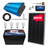 Kit Solar 600 Watts, Batería Lth, Completo Listo Para Usar
