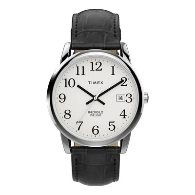 Reloj Timex Tw2w95400qf Cab Easy Reader 3 Hands Negro Plata Blanco | Envío gratis
