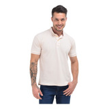 Camisa Gola Padre Masculina Social Manga Curta Piquet