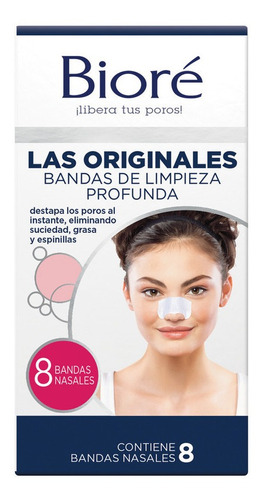 Bioré Originales, Bandas De Limpieza Profunda