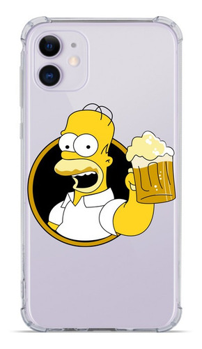 Capinha Homer Simpson Tomando Uma