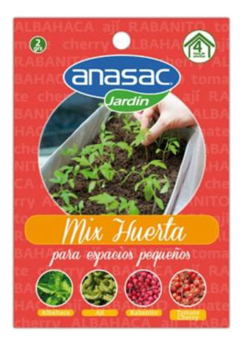 Anasac Semilla Mix Huerta 2grs