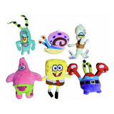 Peluches Bob Sponja Gary Patricio Calamardo Muñecos Juguetes