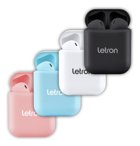 Fone De Ouvido Earbuds Sem Fio Bluetooth Premium Tws Letron