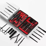 23pcs Stainl Steel Manicure Pedicure Kit Facial Care Set