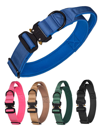 Aecllcea Collar Táctico Para Perros Para Perros Medianos Y G