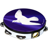 Tambourin Remo Ta-9108-18 Sonaja Simple Figura Paloma Color Religious Dove