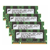 Memoria Ram De Ordenador Portátil De 8 Gb, 4 X 2 Gb, Ddr2, 8