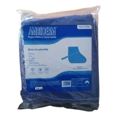 Desechable Bota Sin Plantillas C\u002F25 Pares. Ambiderm | MercadoLibre