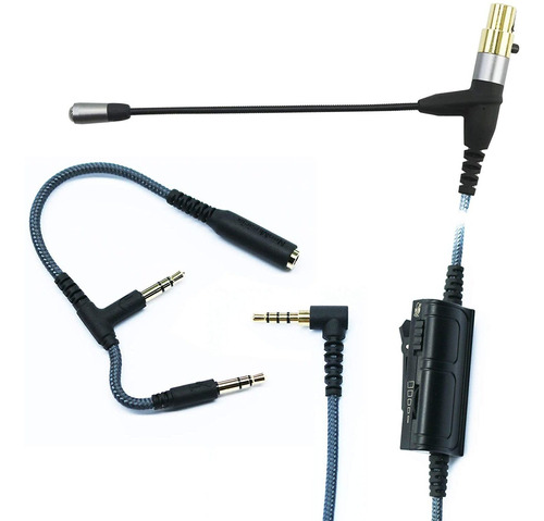 Cable De Microfono Para Auriculares Akg K240 / K240s | 1,...