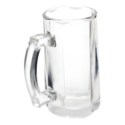 6 Tarros Cervecero 420 Ml Tarro Para Cerveza Vidrio Grueso Transparente | Meses sin interés